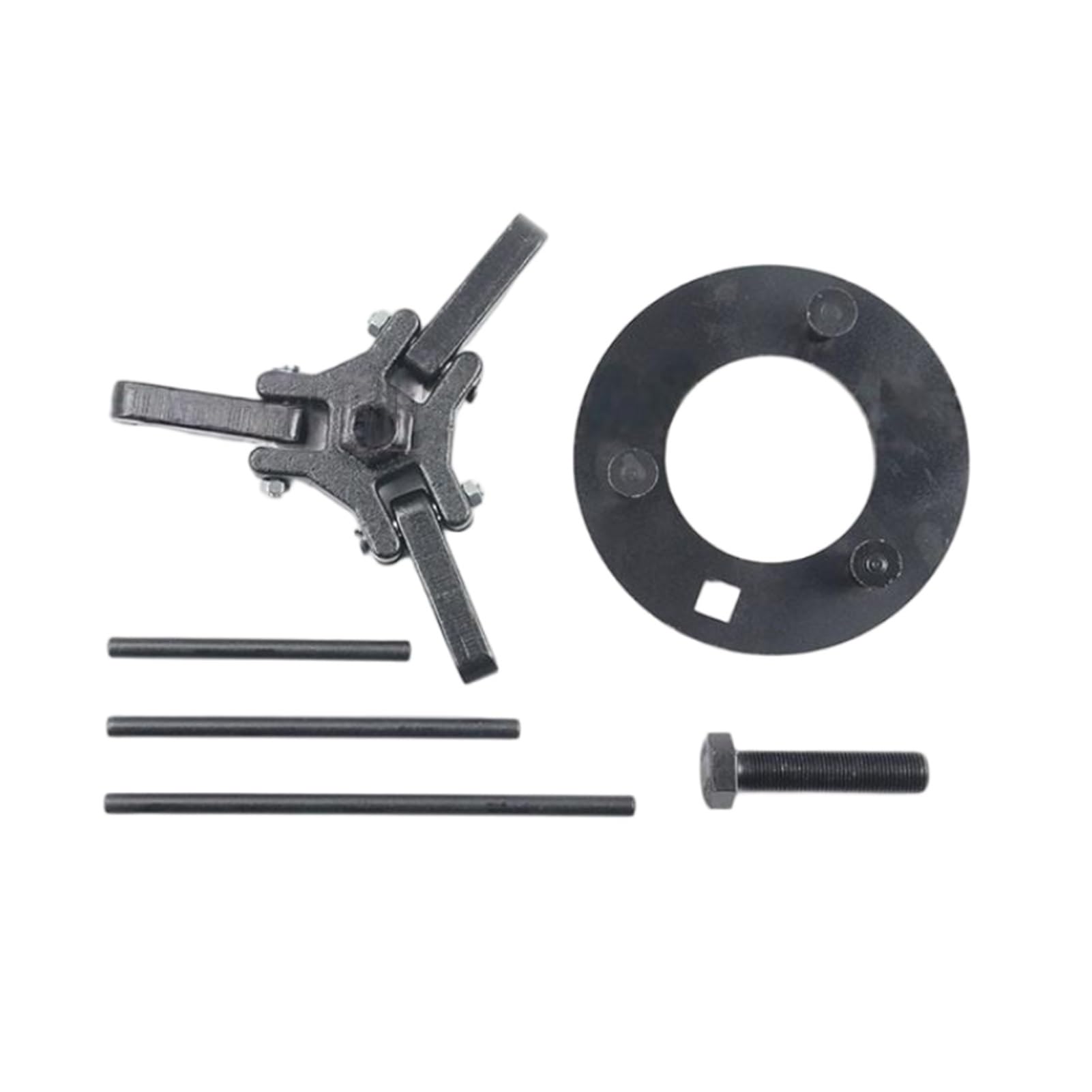 Cambio de correa distribución automóvil, extracción poleas amortiguador for motores, extractor fácil de llevar