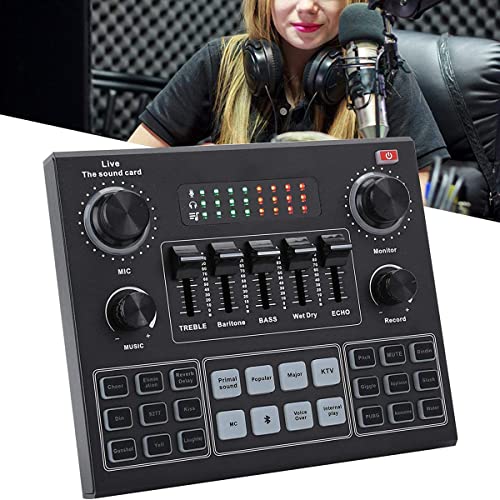 Mélangeur audio podcast Bluetooth avec effets de modulation de voix - 5