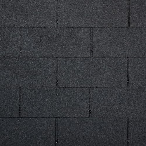 Tejas bituminosas Trio T-Black de Color Negro - la techumbre bituminosa