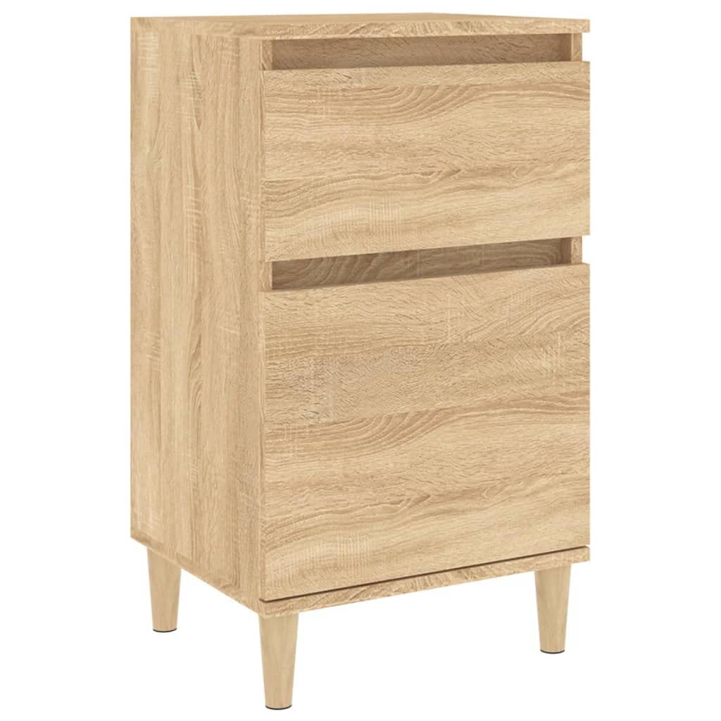 Vidaxl (Sonoma Oak, 1 Pcs) Bedside Cabinets Bedside Table Nightstand Table Side Table End Table