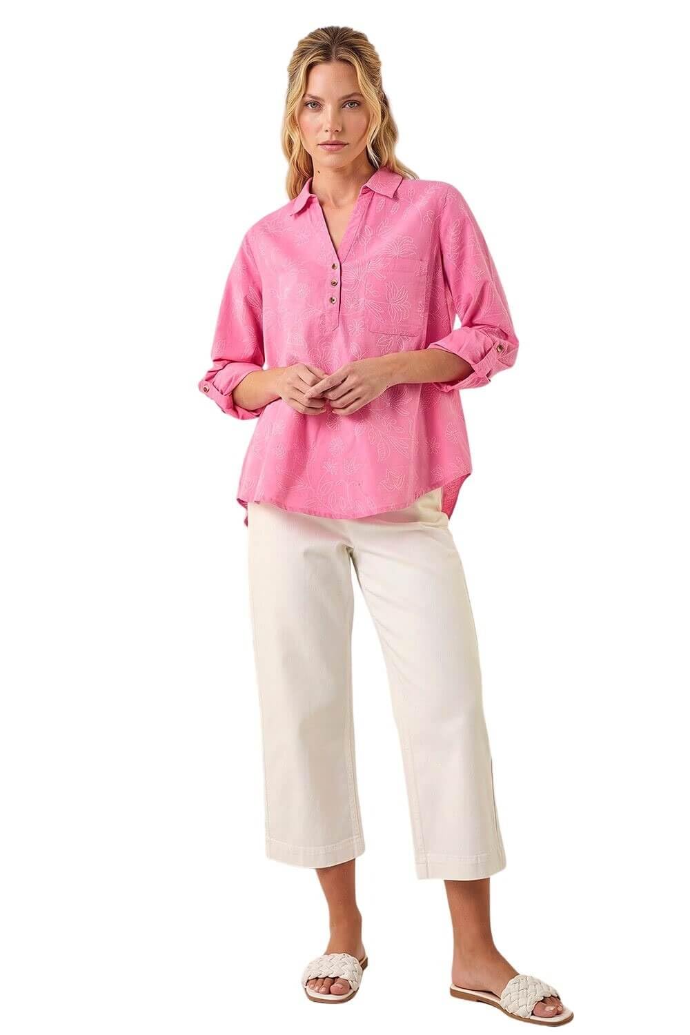 Roman - Women's - Shirt - Size 10 - Pink