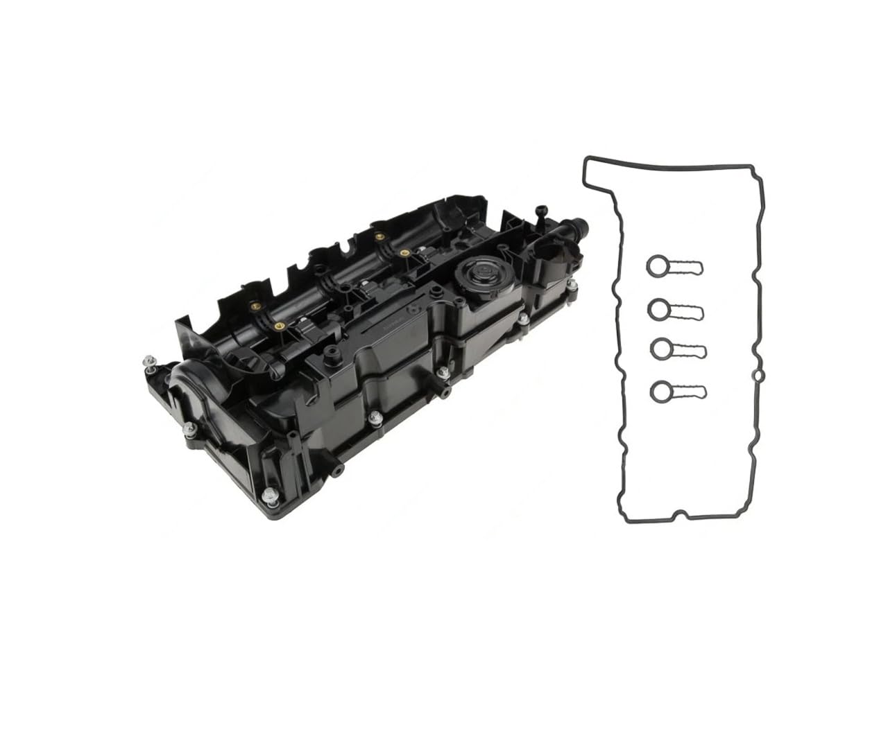 Coperchio Punterie 11128570828 11128589941 11127810584 359000605750 392528 Coperchio Valvole Testata Motore per X5 E70 30D E90/E91 525D, 530D, X1 E84 sDrive 16D, 18D, 20D