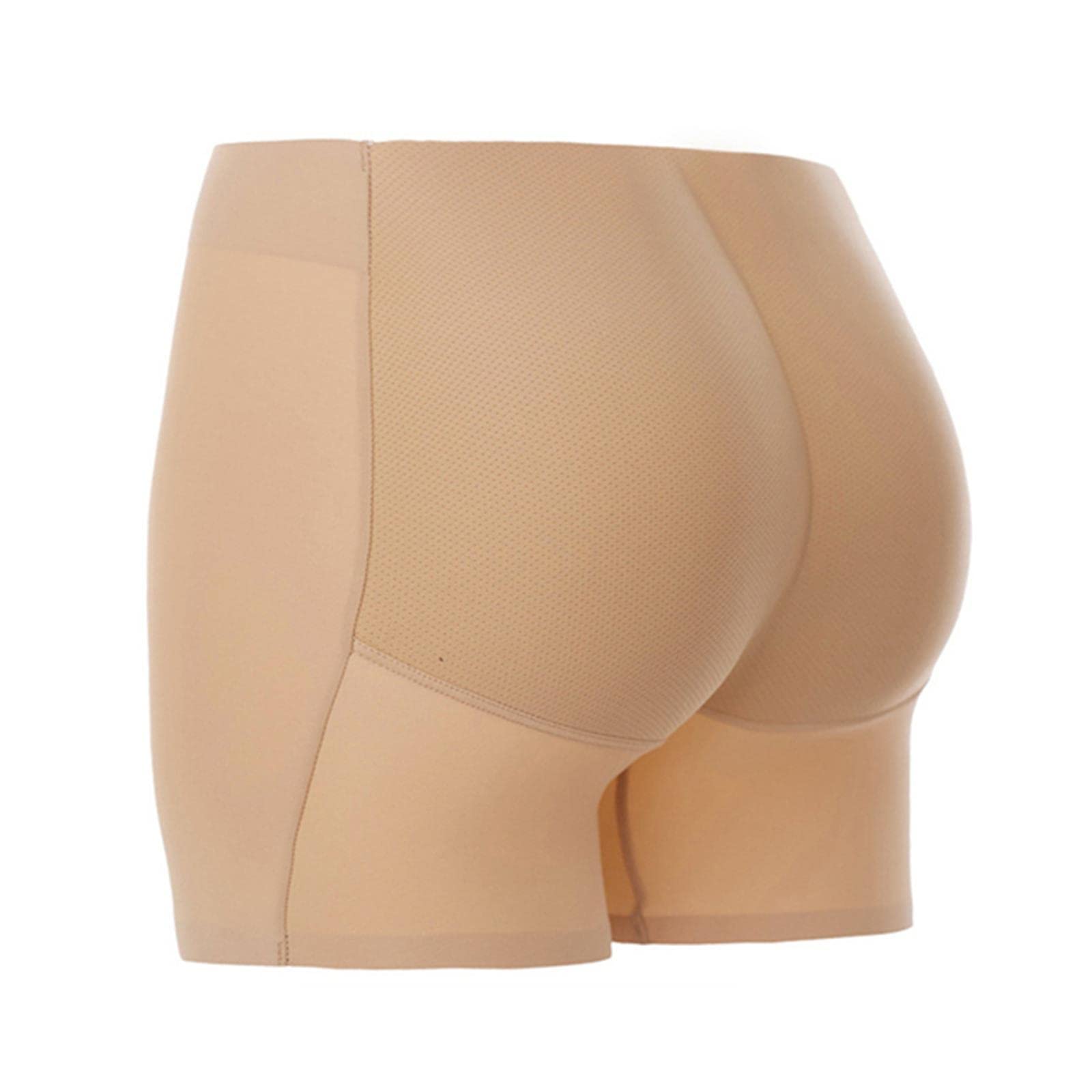 Guaina Modellante Donna Mutandine Finte in Alto in Vita A Culo Sollevatore di Calcio Imbottito Push Up Hep Ghipper Shapewear-Skin Low Waist,XXL
