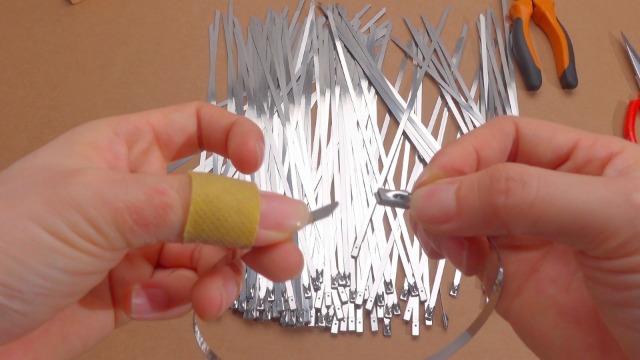 Amazon.com: 1000 Pcs Metal Zip Ties Heavy Duty 304 Stainless