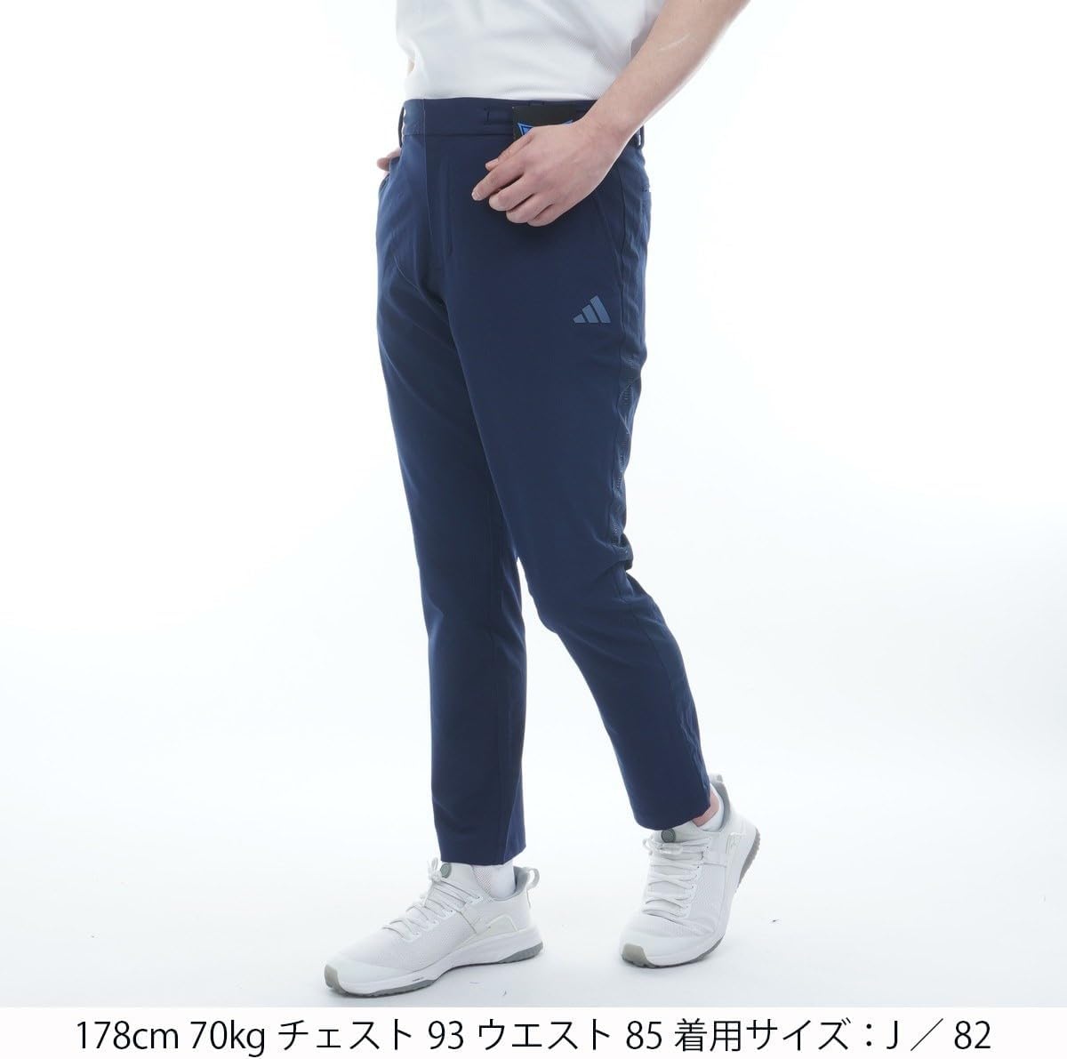 PGG ネイビー スリムフィット ゴルフパンツ PGG ネイビー スリムフィット ゴルフパンツ