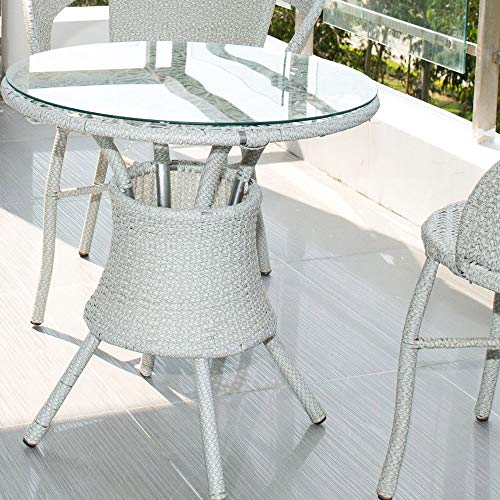 image for Dulles Glass 27 inch Round Glass Table Top - Tempered - 1/4