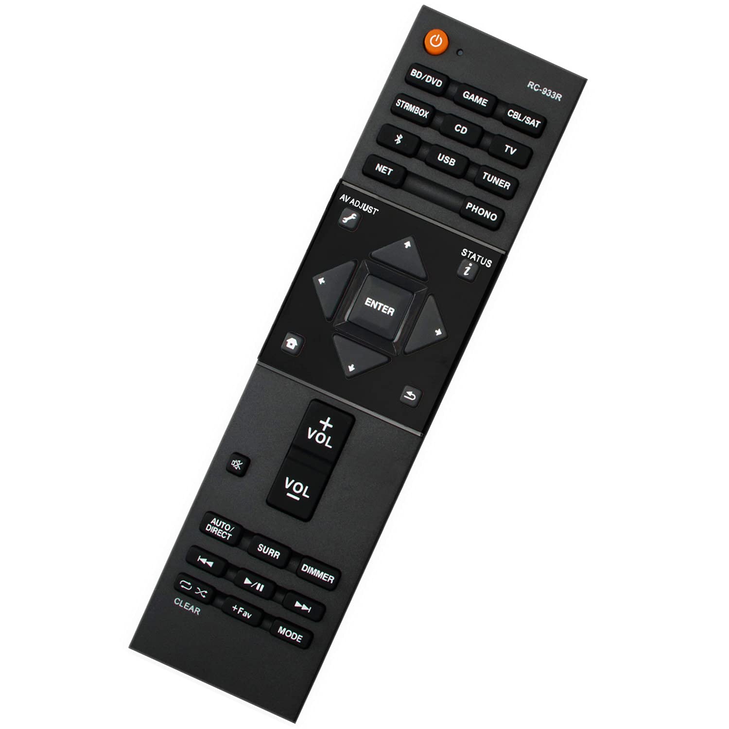 Amazon | RC-933R 交換用リモコン パイオニアAVレシーバー VSX-S520D