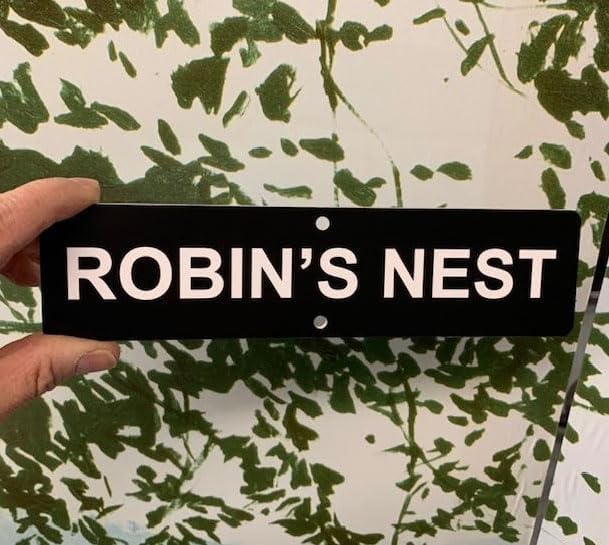 Miniatura 7 de Letrero personalizado para jardín. Placa de jardín personalizada. 8 x 2 pulgadas. Fabricado en Estados Unidos # J0206