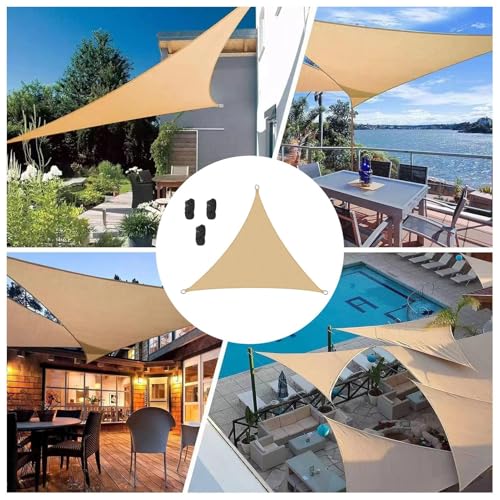 Toldo resistente para exteriores que soluciona el calor extremo en patios 6