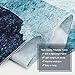 Summor Tapestry Blue Mountains Silhouette Watercolor Surface Gift Wrap Scrapbooking Hanging Tapestries 60 X 80 Inch Wall Hanging Decor for Bedroom Livingroom Dorm