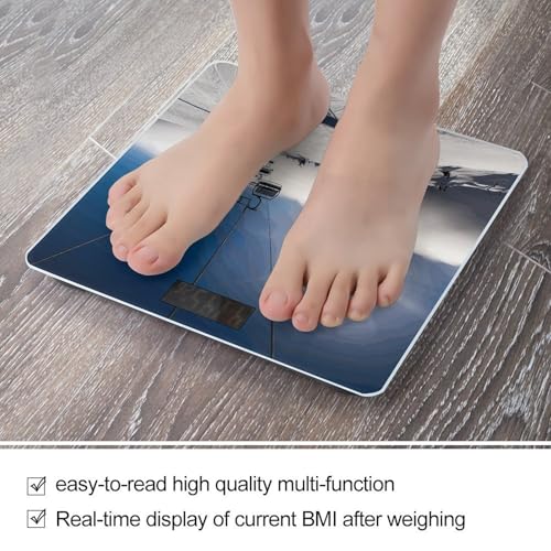 Báscula digital de baño BWQJKUO, capacidad 400 lb miniatura 5