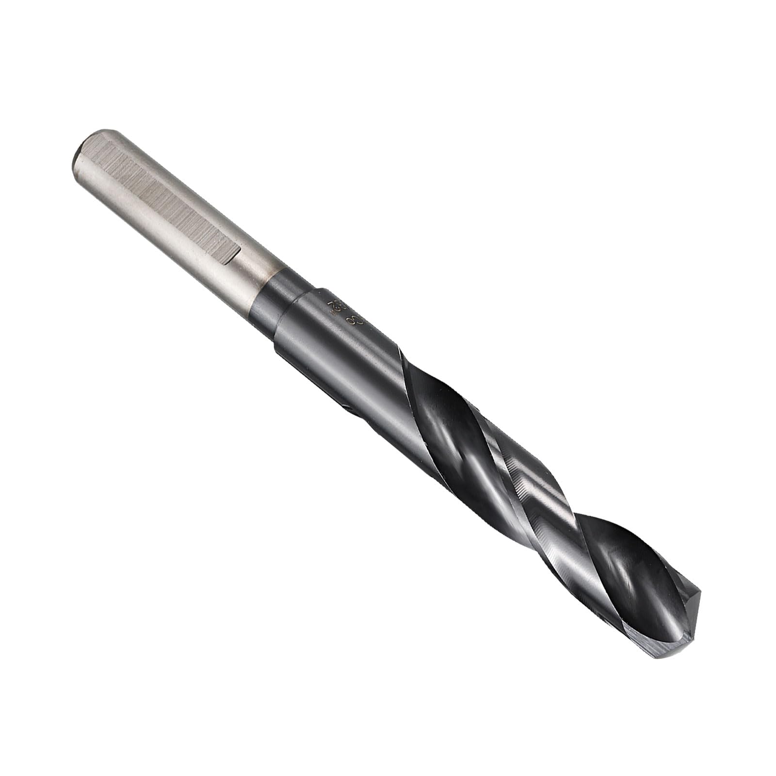 PATIKIL 15.1mm Drill Bit 19/32", 1/2" Reduced Shank M35 Cobalt 5% HSS with Titanium Aluminum Nitride Coating 135° Split Point for Hard Metal Stainless Steel High-speed Cutting