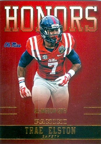 Trae Elston football card (Ole Miss Rebels, All American) 2016 Panini Team Honors Collection #TEMIS