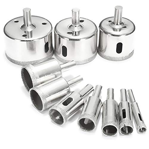 Juego de brocas para taladro de 10 piezas de diamante miniatura 4