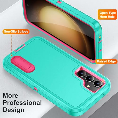 Coque Samsung Galaxy S23 FE 5G blindée à béquille cachée robuste - 6