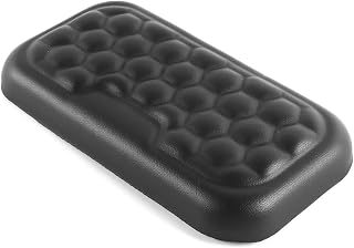 Ticha Ergonomic Mouse Wrist Support Memory Foam, Pain Relief and Non-Slip Wrist Support for Computer and Laptop, Black