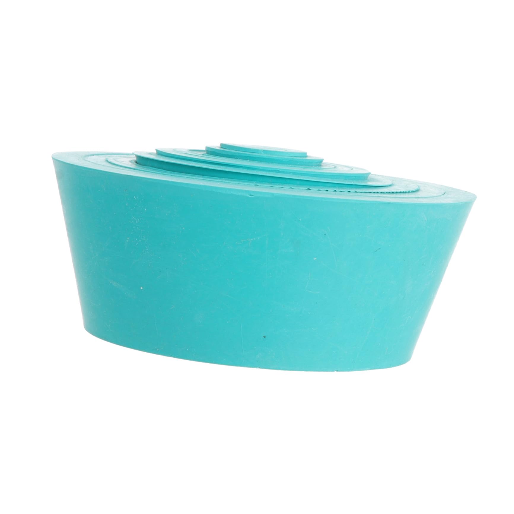 TOPBATHY Ensemble de 9 Cônes Adaptateurs de Filtration en Caoutchouc Vert Surface Lisse et Col Conique pour Matériel de Laboratoire, Utilisation Flexible et 9 Diamètres Couleur Aléatoire