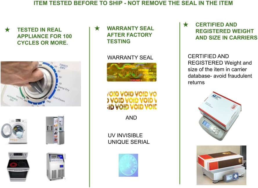 2669548, EBR76262201 CKD262201X compatible with LG Washer Display Power Control Board Assembly fits old number 2669548, EBR76262201 image 7 of 8 B0FPRMM2PJ