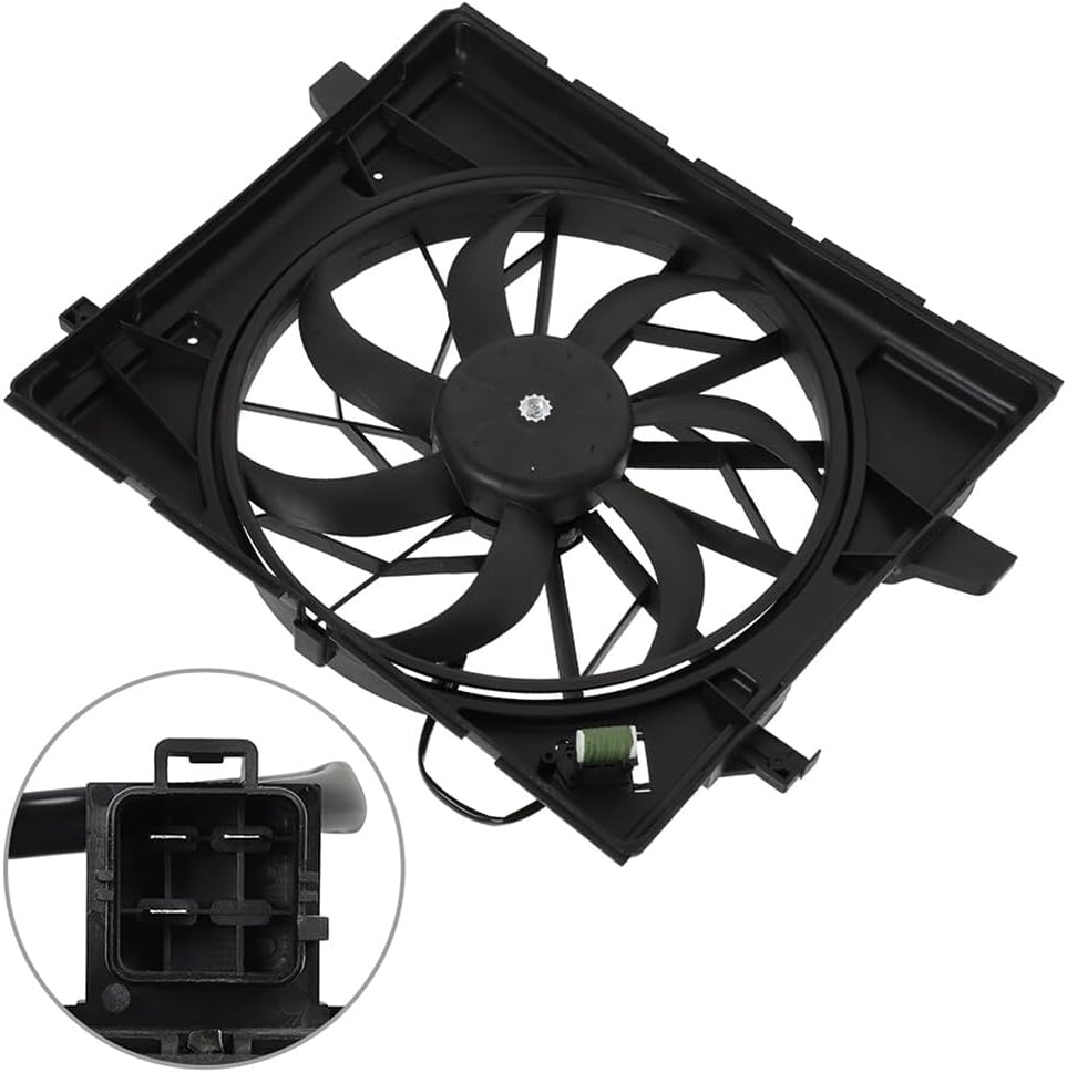 Engine Cooling Fan Assembly for 2011-2017 for Dodge Durango, 2011-2017 for Jeep Grand Cherokee