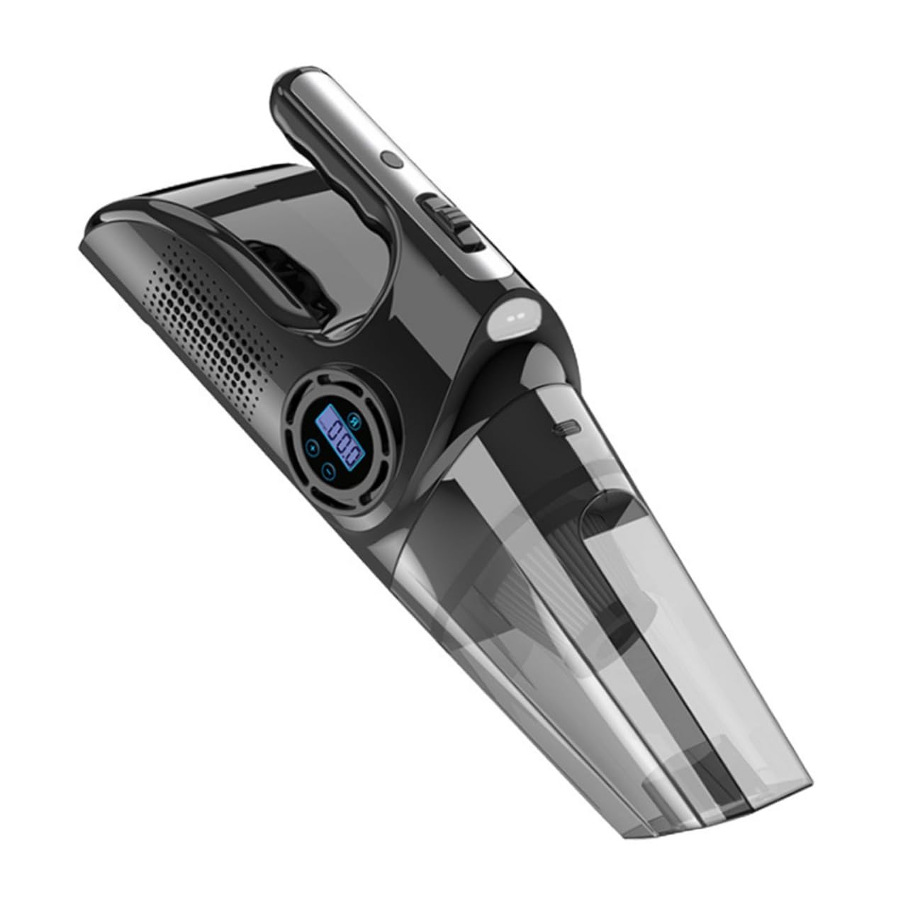 MAGICLULU 120W Car Vacuum Cleaner and Air Pump Digital Tire Pressure Gauge with LED Light Smart Inflator for Car Bicycle and Home Use Dust Catcher and Emergency Tool