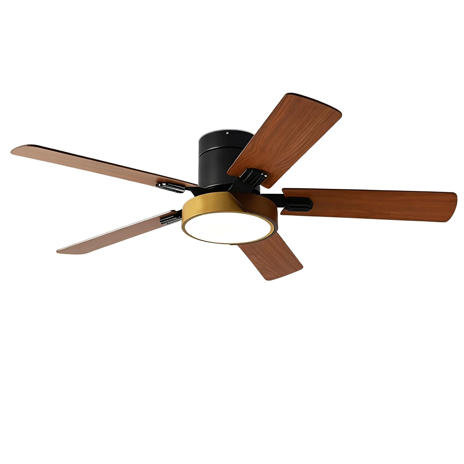 KLJUddGY LED Ceiling Fans with Lights 42-48-52In Fandelier
