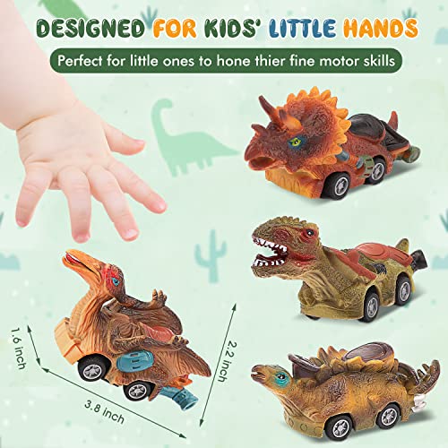 Toddler Toys Dinosaur Toy Cars: Kids Toys For 2 3 4 5 Year Old Boys | Dinosaur Toys For Kids 3-5 Carrier Truck Pull Back Car Baby Toys 18-24 Months Christmas Kids Gift For Toddler Toys Age 2-4 3-5 #TOP1