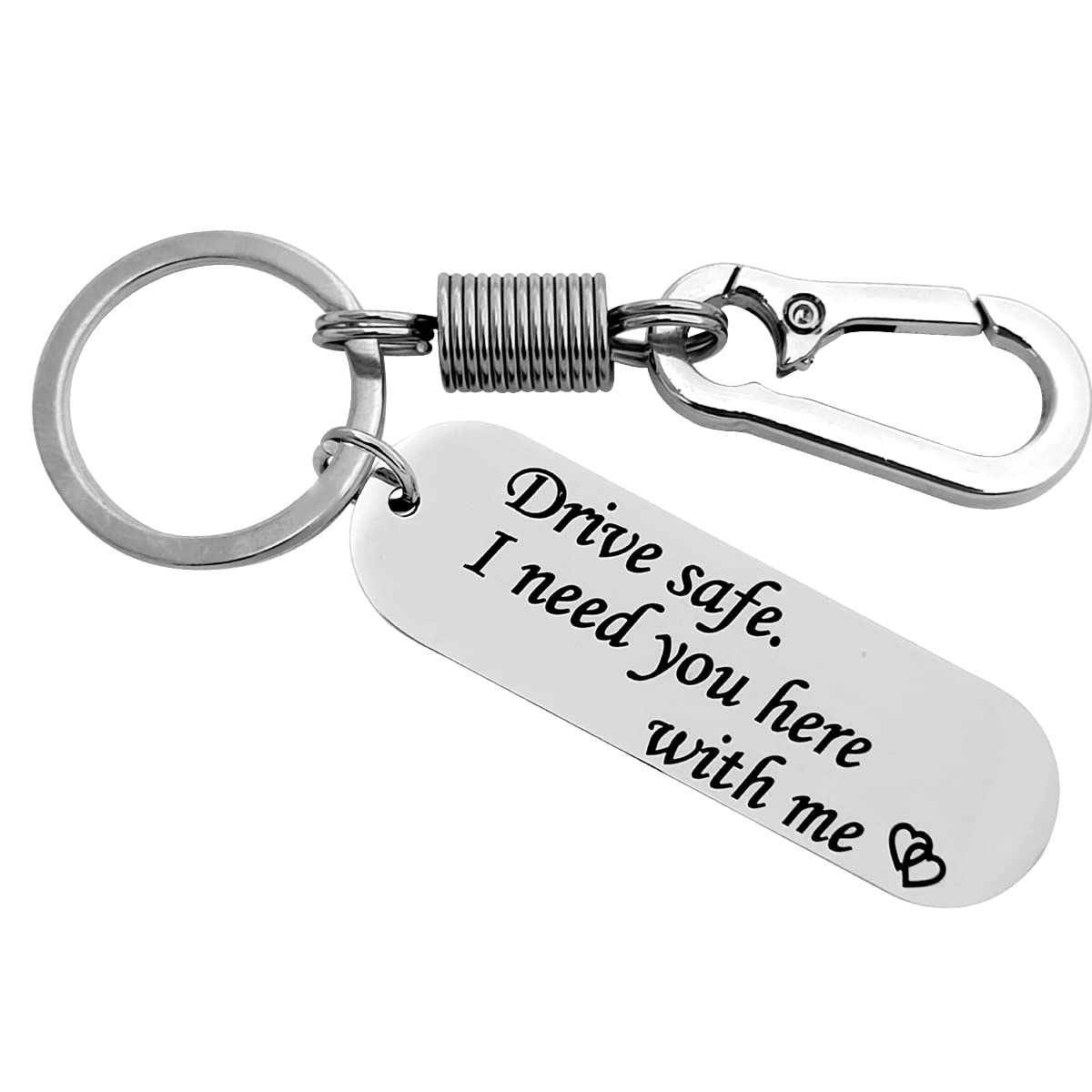 Personalized Drive Safe Keychain Gifts -11