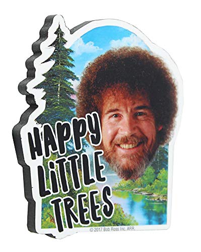 Imán decorativo Bob Ross Trees AQUARIUS