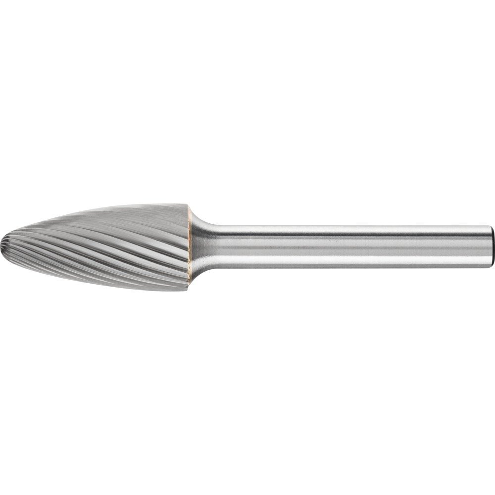 Pferd Fresa Metal Duro Forma Árbol Rbf (12 x 25 x 65 millimeters), Mango 6 millimeters, dentado: 3, para Aplicaciones Universales