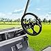 Golf Cart Steering Wheel fit EZGO RXV & TXT, Club Car DS, Club Car Precedent Tempo, Yamaha Golf Carts(Steering Wheel Black)