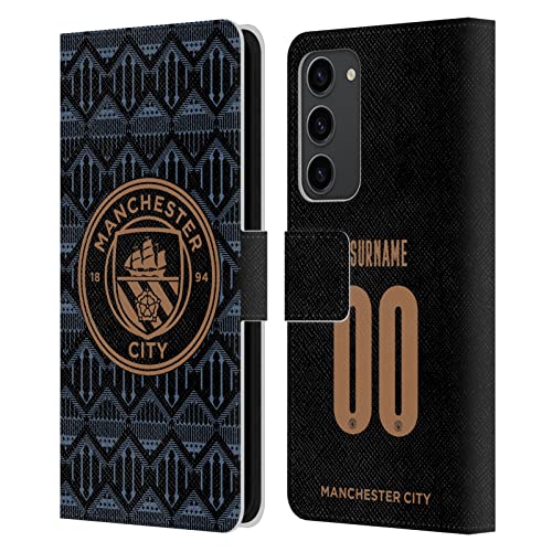 Coque Samsung S23+ Man City Away 2020/21 en cuir à portefeuille