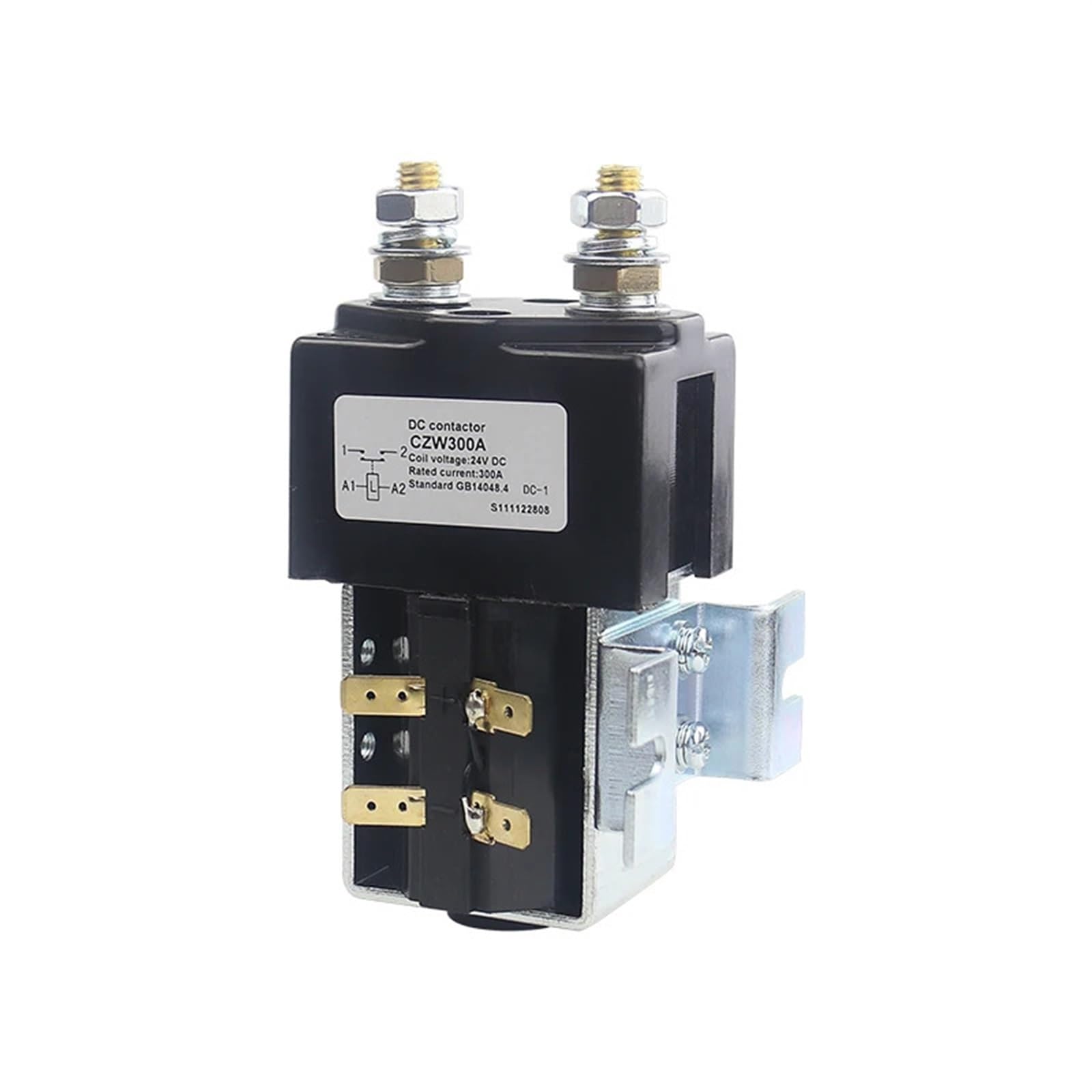 300 A Schütz 12 V DC, 24 V, 36 V, 48 V, 60 V, 72 V, do pojazdów elektrycznych i maszyn technicznych DC 1 szt. (DC 12 V)