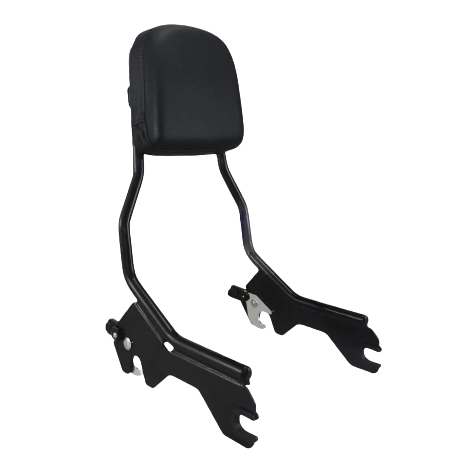 drążek Sissy z bagażnikiem Oparcie Sissy Bar Pad zestaw sprzętu do dokowania motocykla pasuje do Harley Softail Heritage Classic Street Bob 114 FXST(A Set)