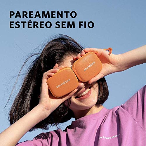 Caixa de Som Bluetooth Anker SC Icon Mini, Laranja