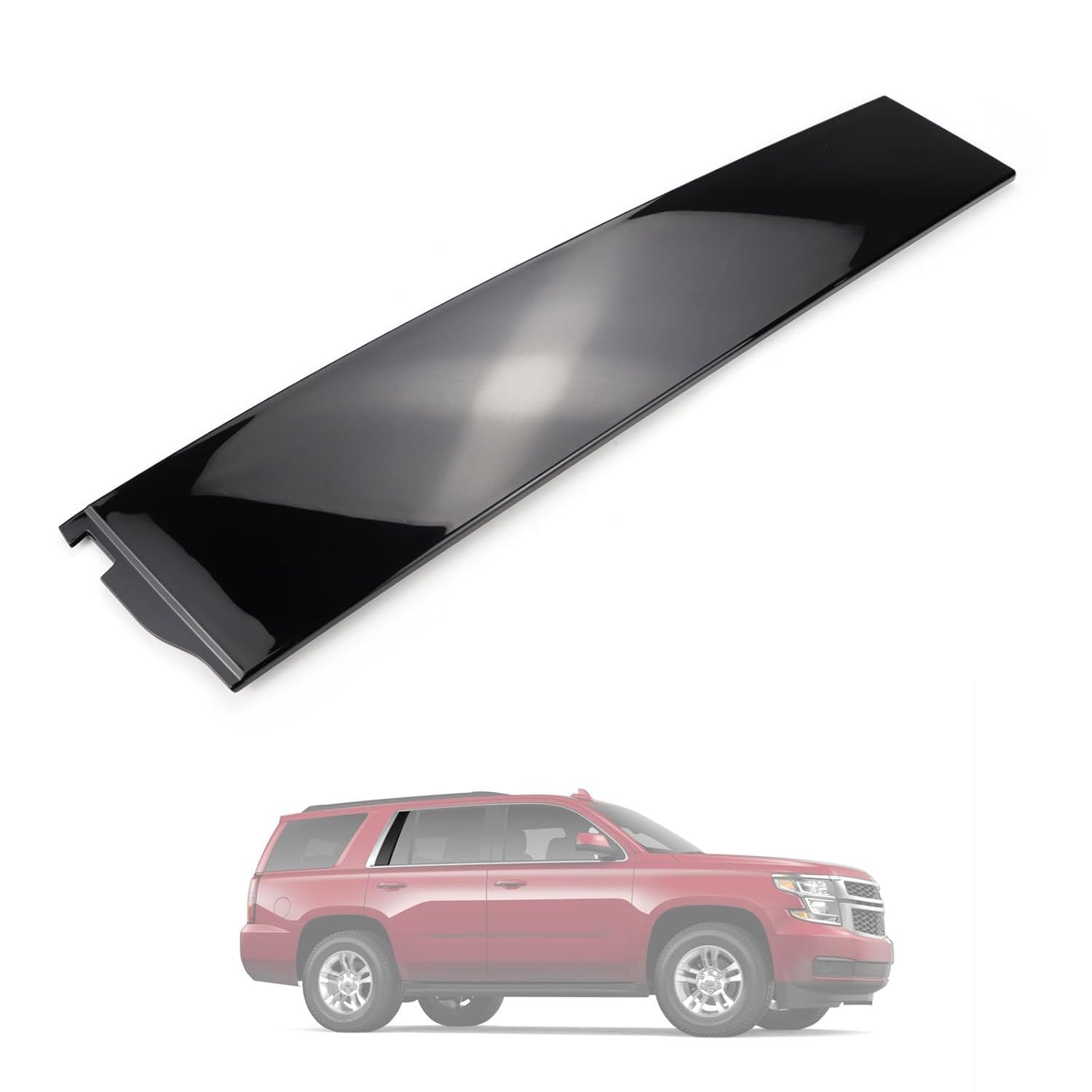 926-246 Rear Door Applique Molding Pillar Compatible with Cadillac Escalad Chevy Tahoe GMC Yukon 2015-2018 Rear Right Side 84263149 22837466 Rear Passenger Side