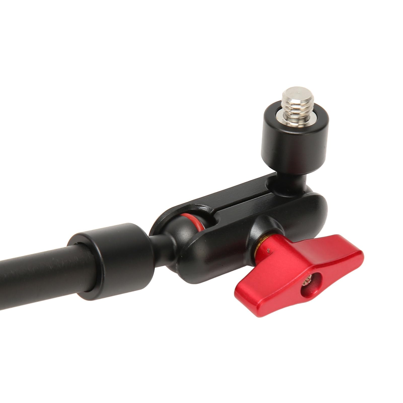 Bewinner Soporte para Cámara con Brazo Articulado de 31 Pulgadas, Brazo de Fricción Articulado Ajustable con Rotación de 360 ​​Grados, Rosca de 1/4 Pulgadas y 3/8 para Cámara Web DSLR de Teléfono con