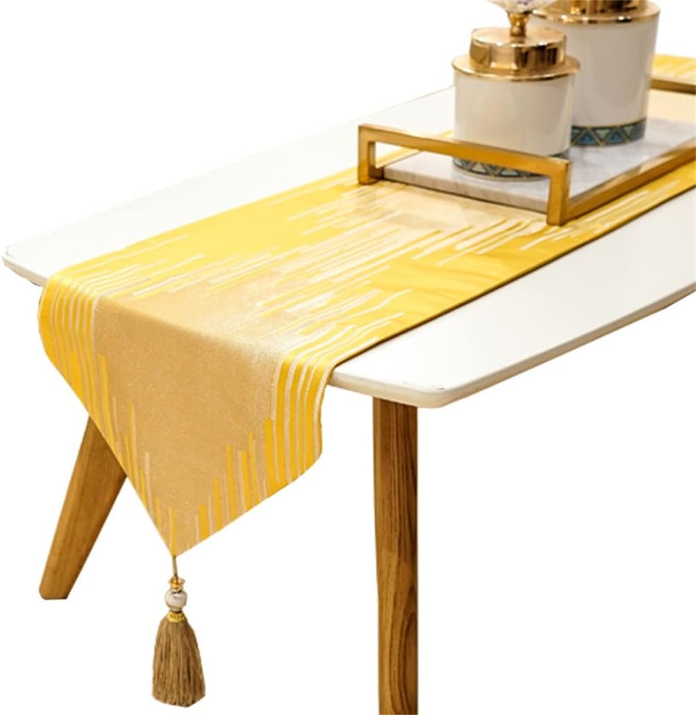 Fabric Vintage Table Flag Cloth Table Flag Sample Hotel Dining Table Flag Towel Tablecloth Fabric Tablecloth Meal (Color : A Size : 34 * 210cm)