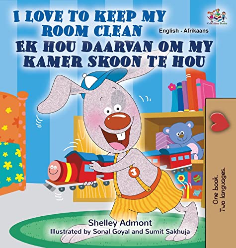 I Love to Keep My Room Clean (English Afrikaans Bilingual Children's Book) (English Afrikaans Bilingual Collection) (Afrikaans Edition)