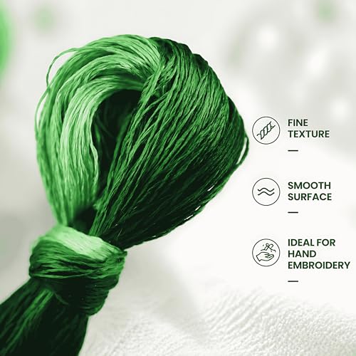 Image of Mulberry Silk Floss Embroidery Thread Floss-Cross Stitch Threads China Silk Woven Jewelry Threads DIY Sewing Kits (103)