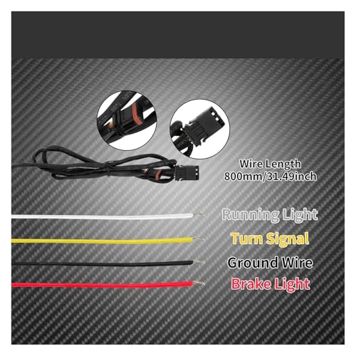 Garde-boue arrière Harley Softail avec clignotants LED et feu stop 2018-2023