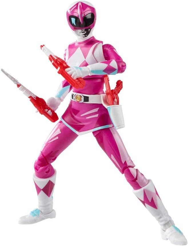 Power Rangers Lightning Collection Articulated 6 inch Action Figure Exclusives (Pink Ranger (Cel-Shaded Edition))