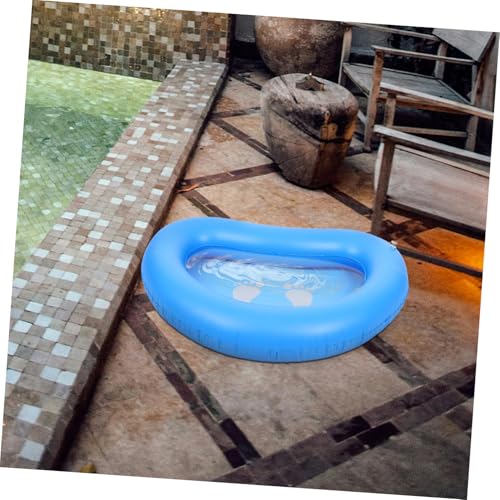 Bañera inflable para pies Abaodam para uso en piscina miniatura 7