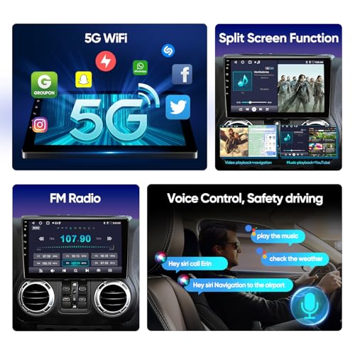 Radio para auto con pantalla 10.2 pulgadas MININAVI miniatura 4