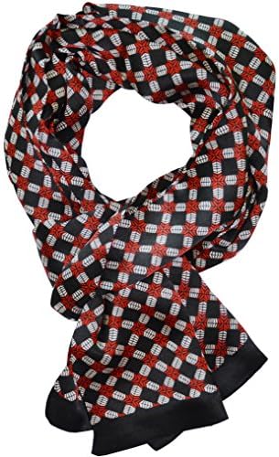 YSSP, 63" x 11" Man's 100 Pure silk scarf wrap Accessory neckwear gift