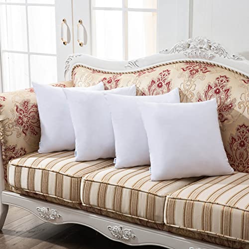 Waterproof Feather Proof Pillow Protectors With Zipper 18X18 Pack Of 2 Soft Bamboo Jersey Zippered Square Pillow Covers For Throw Pillow #TOP7