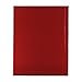 Produktbild Hochwertige Klemmfix Aluminium Jalousie Rollo Alu Jalousette 85 x 110 cm / 85x110 cm in Farbe rot inkl. 2 Stück Klemmträger/Klemmhalter Träger - Bedienseite rechts // Fensterjalousie Klemmjalousie Easy&Fix montiert