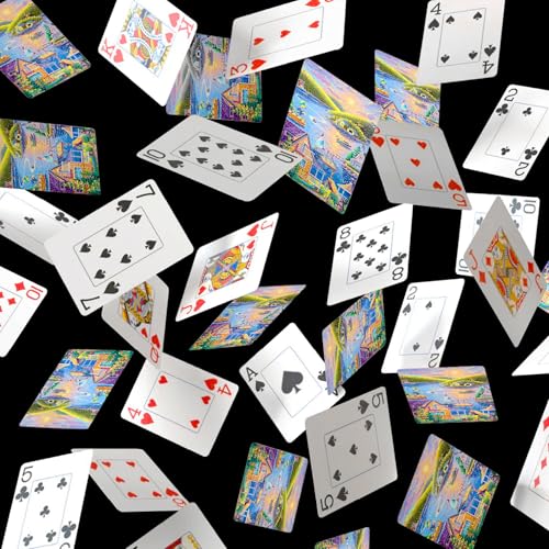 Naipes de Poker Lake House con acabado Featherlight miniatura 4