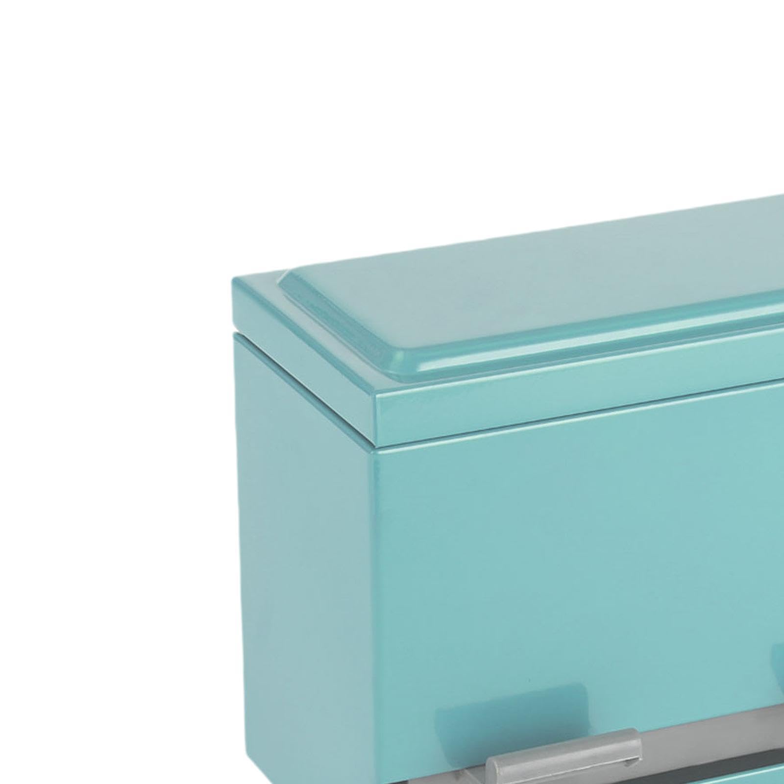 Strohhalmspender, Aufbewahrungsbox mit Deckel, Arbeitsplatte, Bleistifthalter, für Klassenzimmer, Restaurant, Zuhause, GrÜn