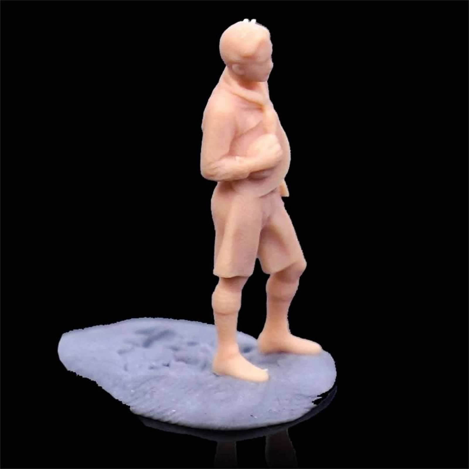 Amazon.co.jp: ZEDACAKAI (8個) 1/43 フィギュア 多くの男性立ちポーズ