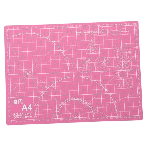 jojofuny Diy Cutting Pad Double-sided Cutting Mat Smooth Lines Safe for Long-term Use